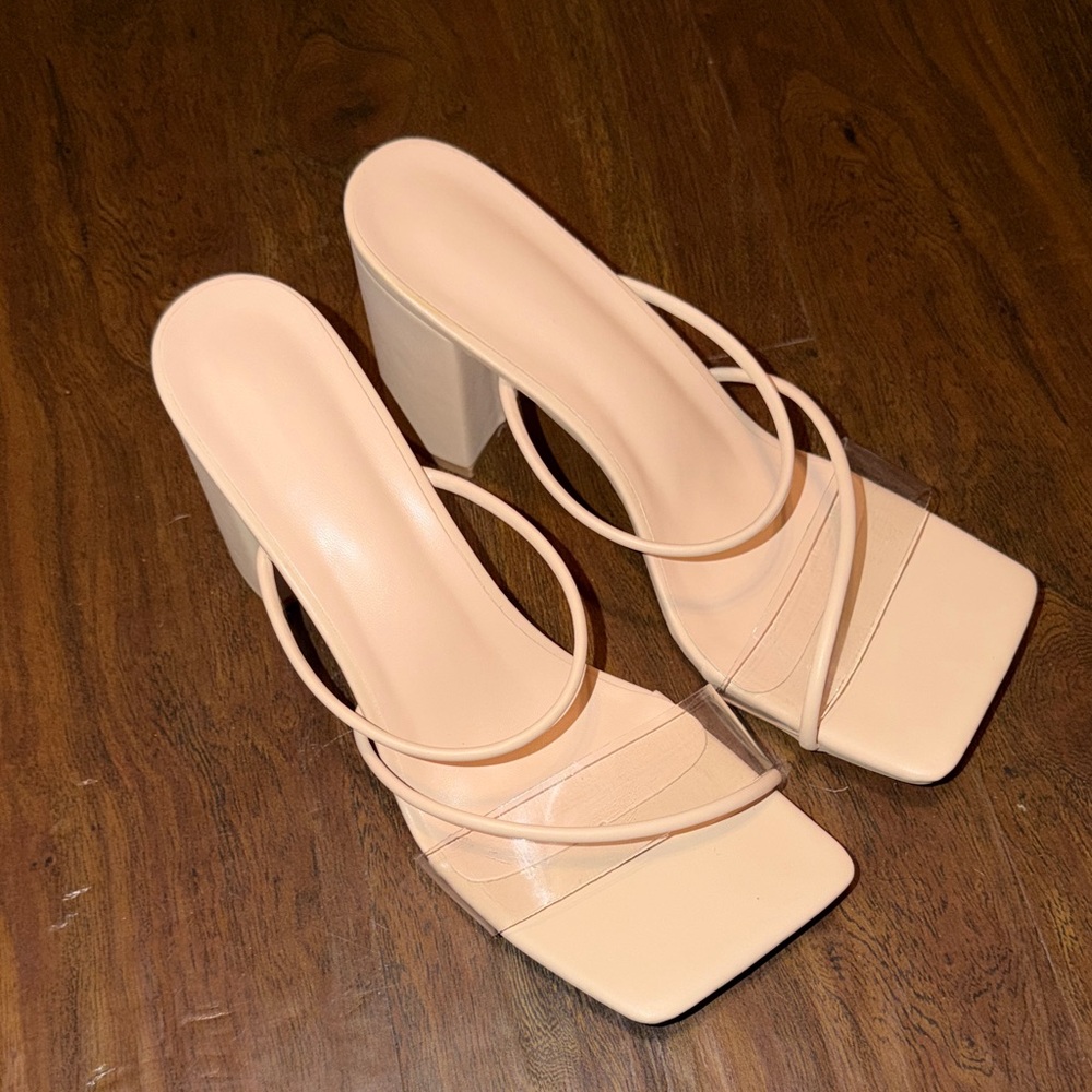 Elegant Nude Women's Heels